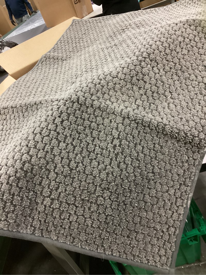 JSEI Dirt Trapper Door Mat 24"x36", Non-Slip Entryway Rugs Doormat Indoor, Washable Absorbent and St