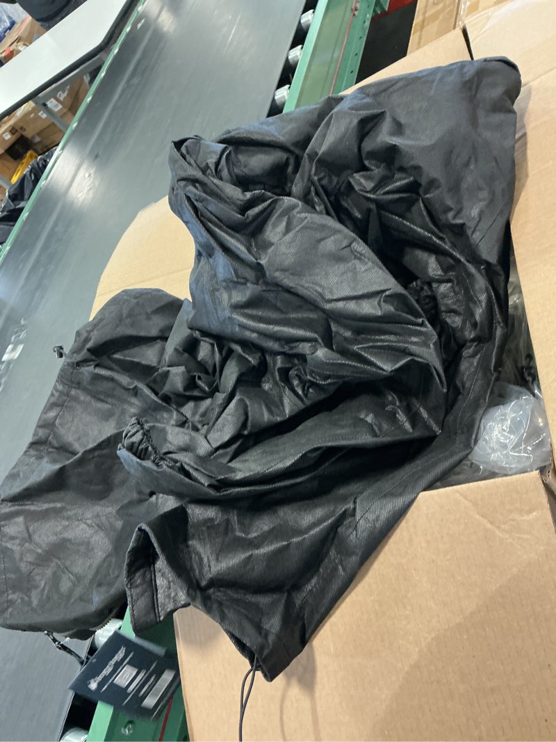 Condition photo showing As Is for FROGG TOGGS Men's Classic All-Sport 3-Layer Waterproof Breathable Rain Suit Black/Black 3X-Large