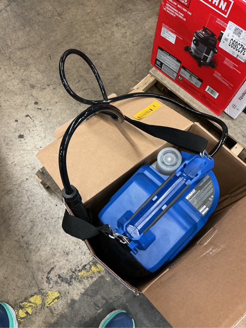 Condition photo showing Good Condition for kobalt 2.11-gallon plastic pump sprayer