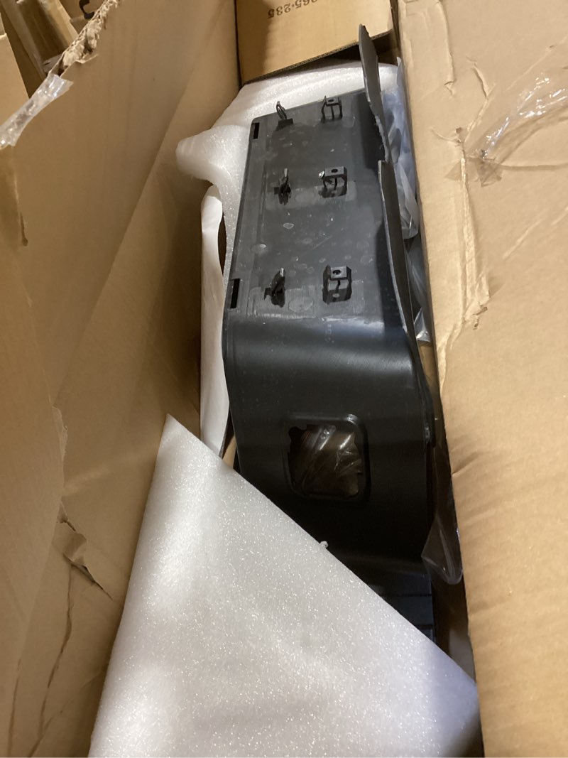 Condition photo showing Good Condition for almuloo rear bumper step pad compatible with 2017-2022 ford f-250 f-350 f-450 super duty w/park assist holes replacement for hc3z17b807be hc3z17b807b fo1191147 fo1191148 painted matte black