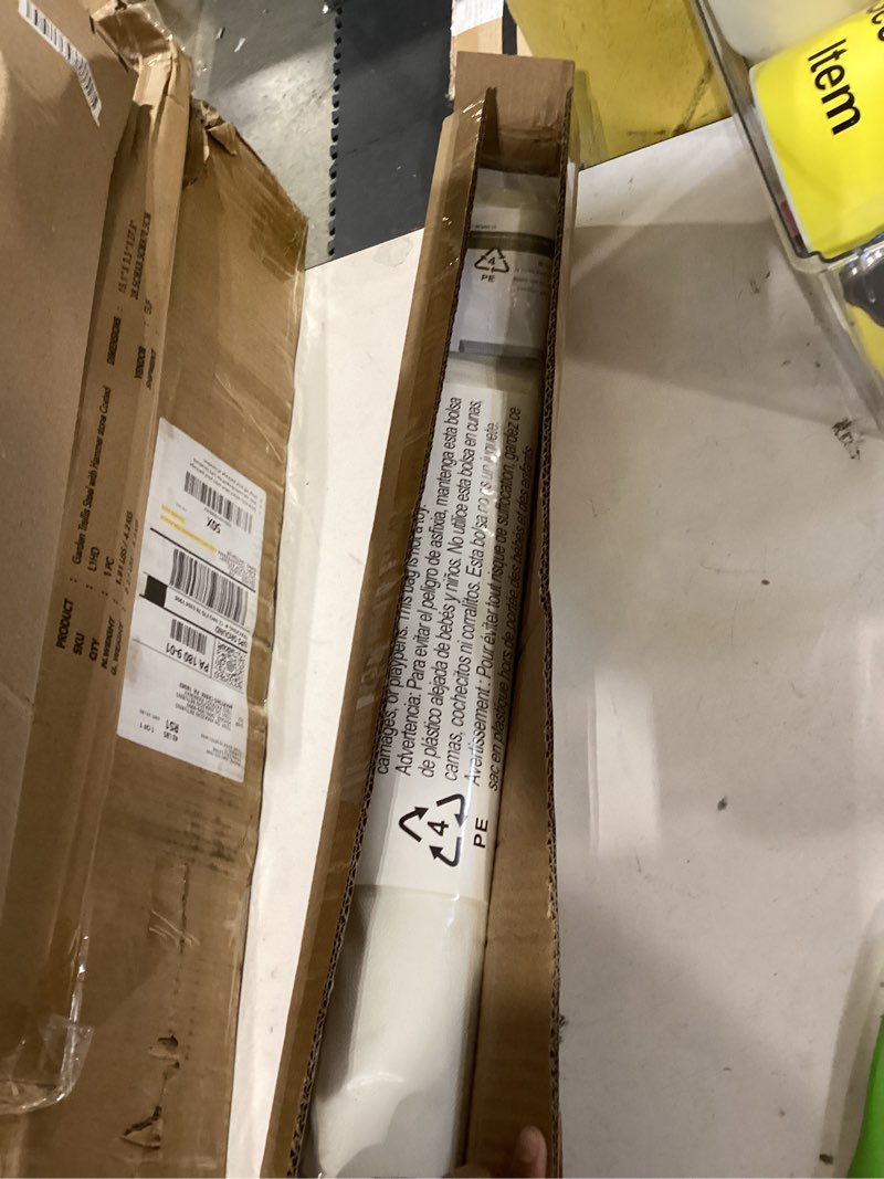 Condition photo showing Good Condition for lazblinds cordless roman shades for windows, light filtering thermal insulated window blinds, lightweight fabric blinds for indoor windows, 22" w x 60" h, ivory light filtering - ivory 22" w × 60" h
