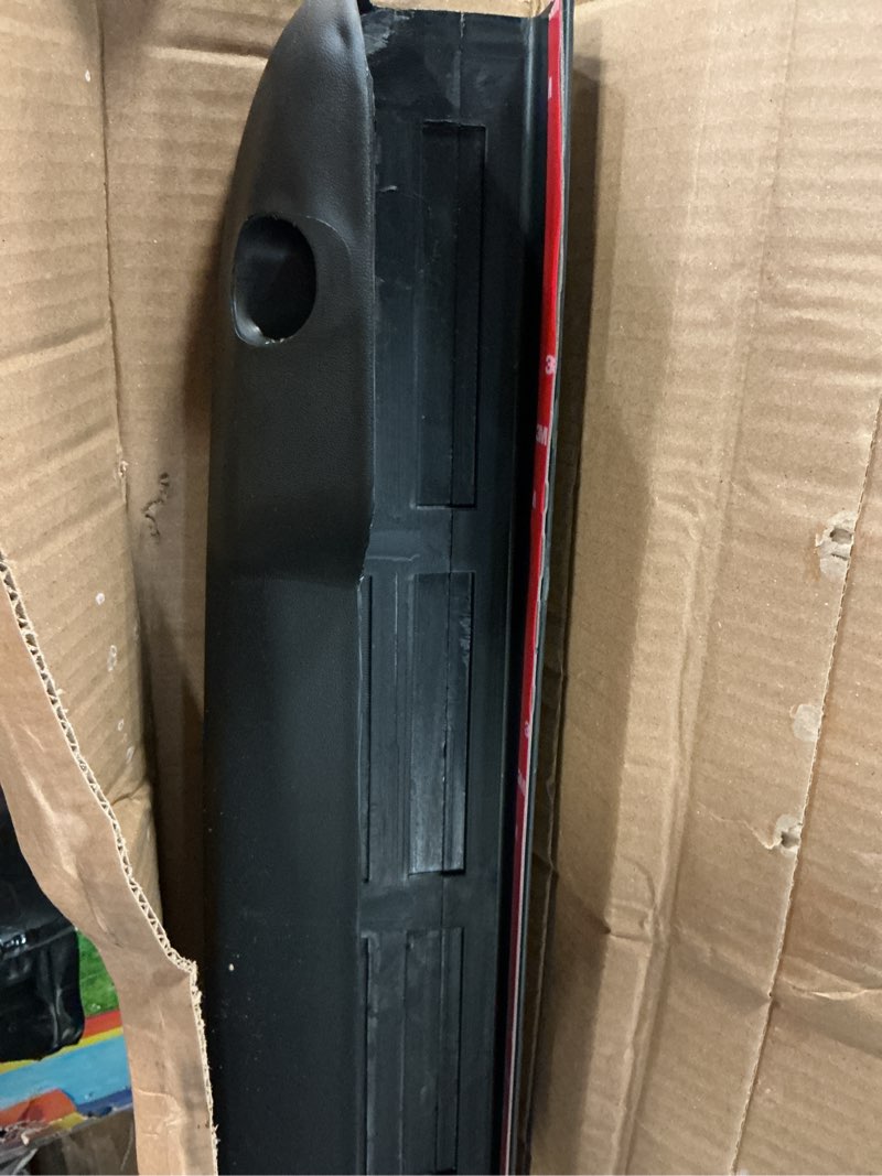 Condition photo showing Good Condition for ecotric tailgate spoiler cap cover compatible with 1999-2007 chevy silverado gmc sierra replacement for 15932249 gm1909101 molding top protector textured black