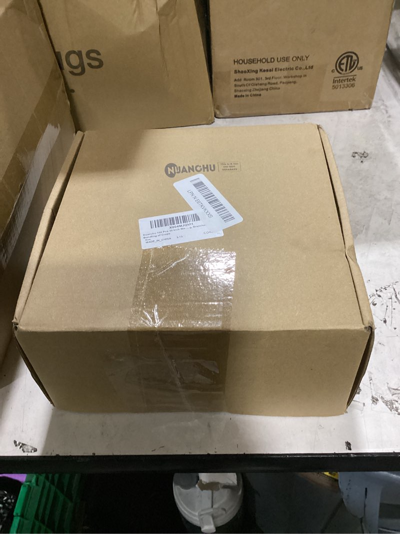 Condition photo showing New/Like New for nuanchu 100 pcs 30 inch black zip ties heavy duty cable ties for indoor and outdoor binding fences, awnings tying, branches bundling of crops