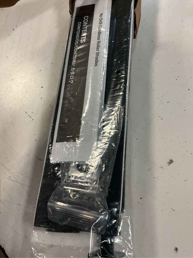 Condition photo showing Good Condition for lazblinds no drill blackout roller shades, 20" w x 72" h, black | 2-minute ultra-fast installation, cordless design, thermal insulated fabric, uv protection, for home & office indoor windows blackout-black 20" w × 72" h