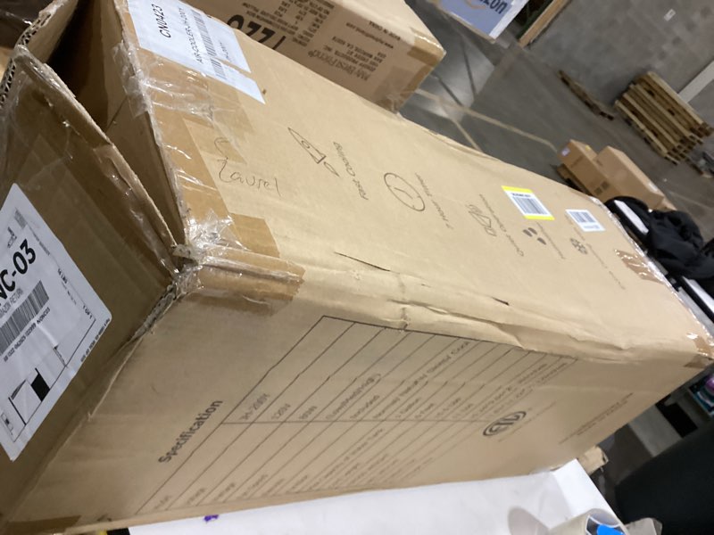 Condition photo showing As Is for Windowless Portable Air Conditioner, Small Evaporative Air Cooler for Room No Window, 3-Speed Settings, 4 Modes, 7H Timer, Remote Control, 4 Ice Packs, Quiet AC Unit for Bedroom