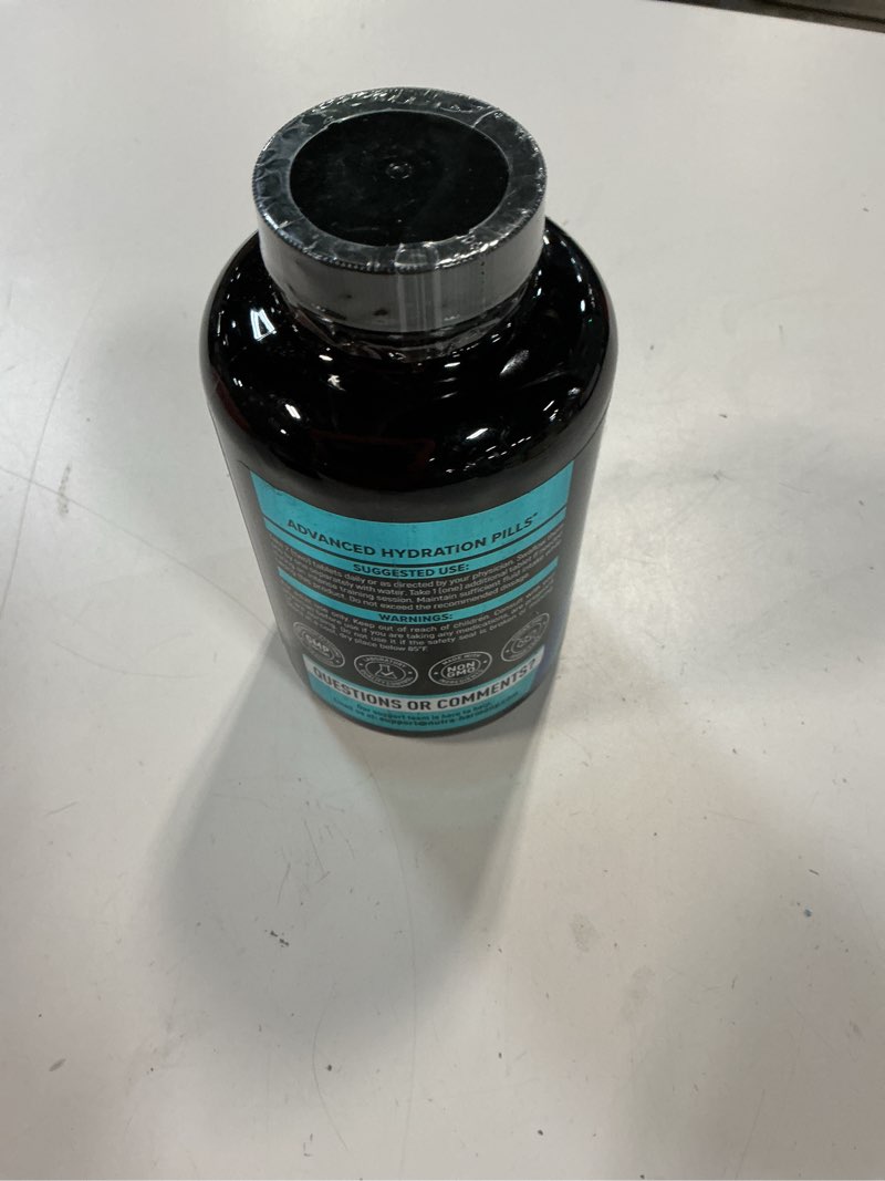 Condition photo showing New/Like New for (exp:01/2028)electrolytes - electrolyte tablets with magnesium, sodium, potassium, chloride, vitamins d3 & b6, kelp powder - salt pills - made in usa - oral tablets as capsules - vegan & keto friendly - 240 tabs 240 count (pack of 1)