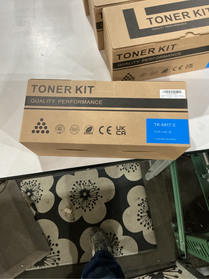 Condition photo showing New/Like New for TK-5417C TK5417C Toner Cartridge Compatible for Kyocera TK-5417C TK5417C 1T02Z7CUS0 for TASKalfa MA4500ci / PA4500ci Printer 1 Pack Cyan 13,000 Pages