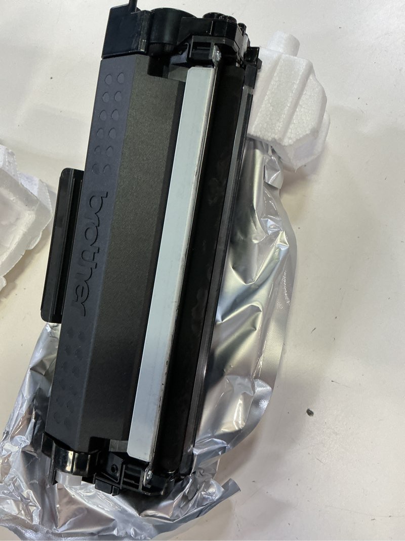 Condition photo showing As Is for brother genuine tn760 high yield black toner cartridge, (for use with mfc-l2710dw mfc-l2750dw hl-l2350dw hl-l2370dw hl-l2395dw hl-l2390dw dcp-l2550dw printers) (pack of 1) high yield pack of 1