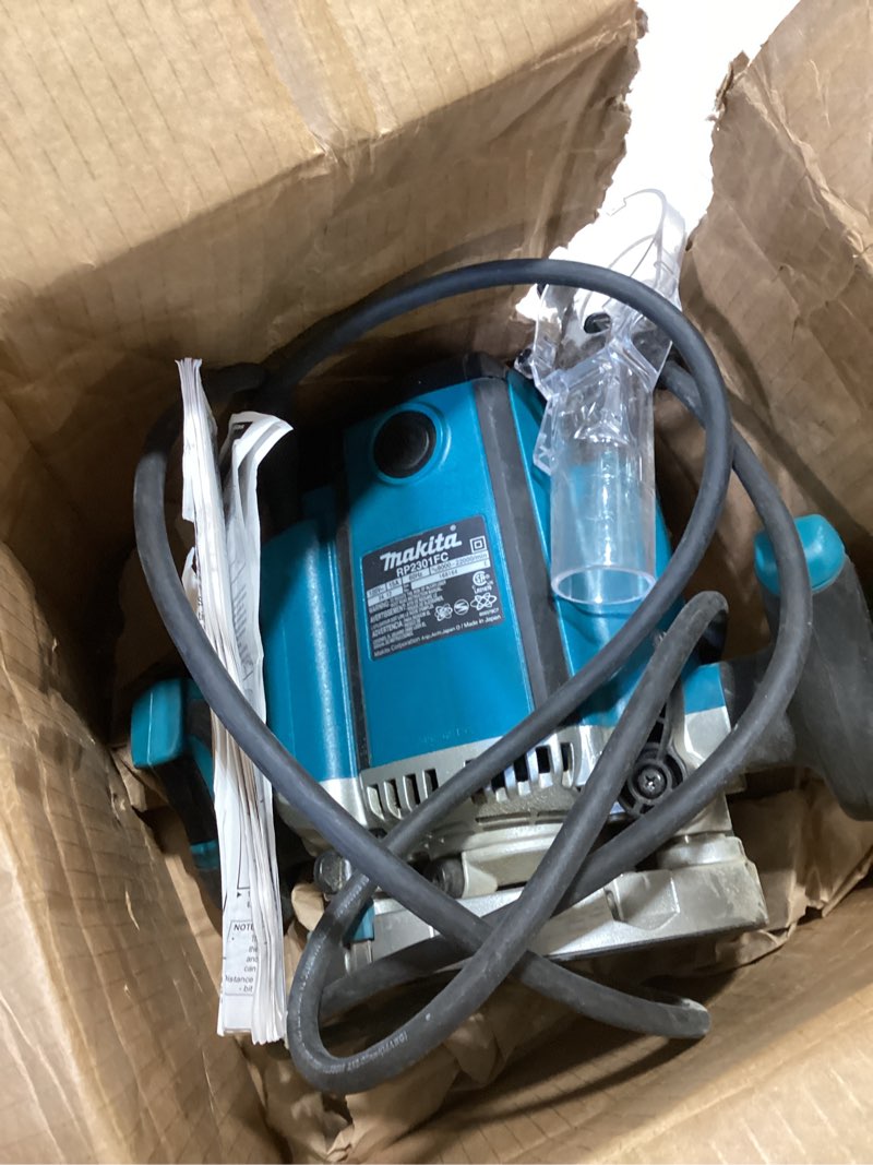 Makita RP2301FC 3-1/4 HP* Plunge Router, with Variable Speed