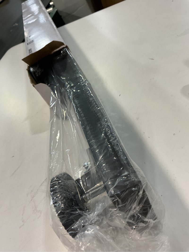 Condition photo showing New/Like New for Linear Shower Drain ?with Tile Insert Panels ?28 Inch Black 304 Stainless Steel Rectangle Shower Floor Drain?with Hair Catcher, Adjustable Feet?Fits Bathroom, Balcony 28inch Matte Black