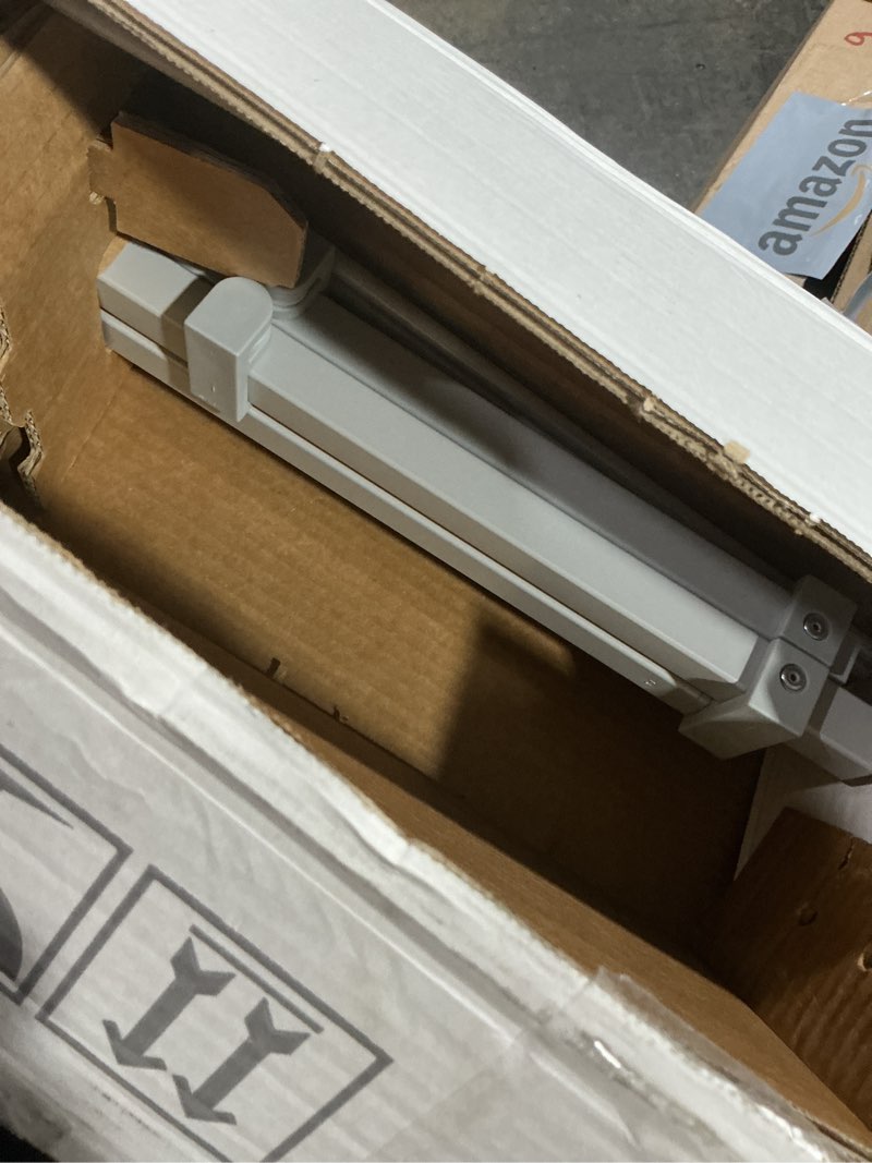 Condition photo showing Good Condition for foxydry Mini, Ceiling Mounted Clothes Drying Rack, Pulley Clothesline, Vertical Folding Laundry Drying Rack 21.26" D x 59.84" W x 9.84" H 150 Gray