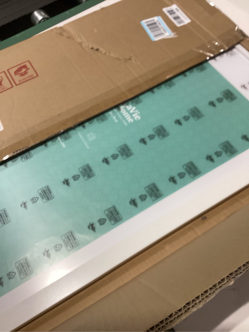 Condition photo showing New/Like New for LaVie Home 20 x 30 Poster Frame White, Display Pictures 18x24 with Mat or 20x30 Without Mat, Stable and Sturdy Picture Frame and Polished Plexiglass, Horizontal and Vertical Format of The Wall?1 Pack? 20x30 White