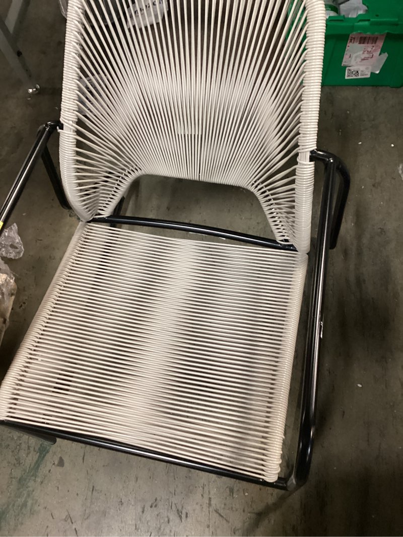 Condition photo showing New/Like New for fisher outdoor patio rocking chair gray - threshold™