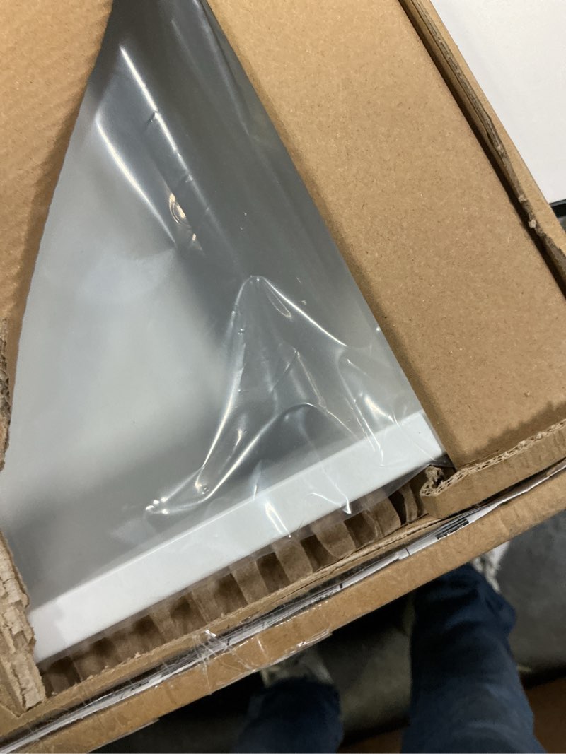 Condition photo showing Good Condition for Stainless Steel Shower Niche 8" X 36", No Tile Needed Wall Niche Three-Tier, Recessed Shower Shelf for Bathroom Storage, Matte White Matte White 8" × 36"