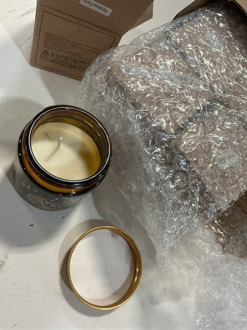 Condition photo showing Good Condition for lyrow 12 pcs ramadan gifts for women men ramadan mubarak candles 3.5 oz scented soy wax candle islam