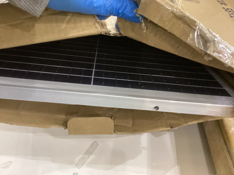 Condition photo showing As Is for SUNER POWER 12V 30W Solar Battery Charger Maintainer, Built-in UltraSmart MPPT Controller, Adjustable Mount Bracket, Waterproof 30 Watt Solar Panel Kit for 12 Volt SLA Deey Cycle AGM Lifepo4 Battery BC-30W-M PRO