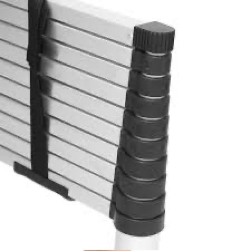 lablt new ladder step extension telescoping lightweight portable folding telescopic aluminum