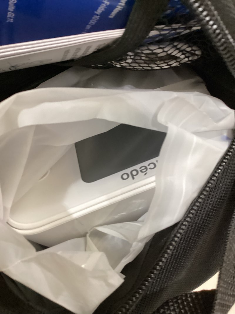 Condition photo showing New/Like New for alcedo blood pressure monitor for home use, automatic digital bp machine with large cuff for upper arm, lcd screen, 2x120 memory, talking function