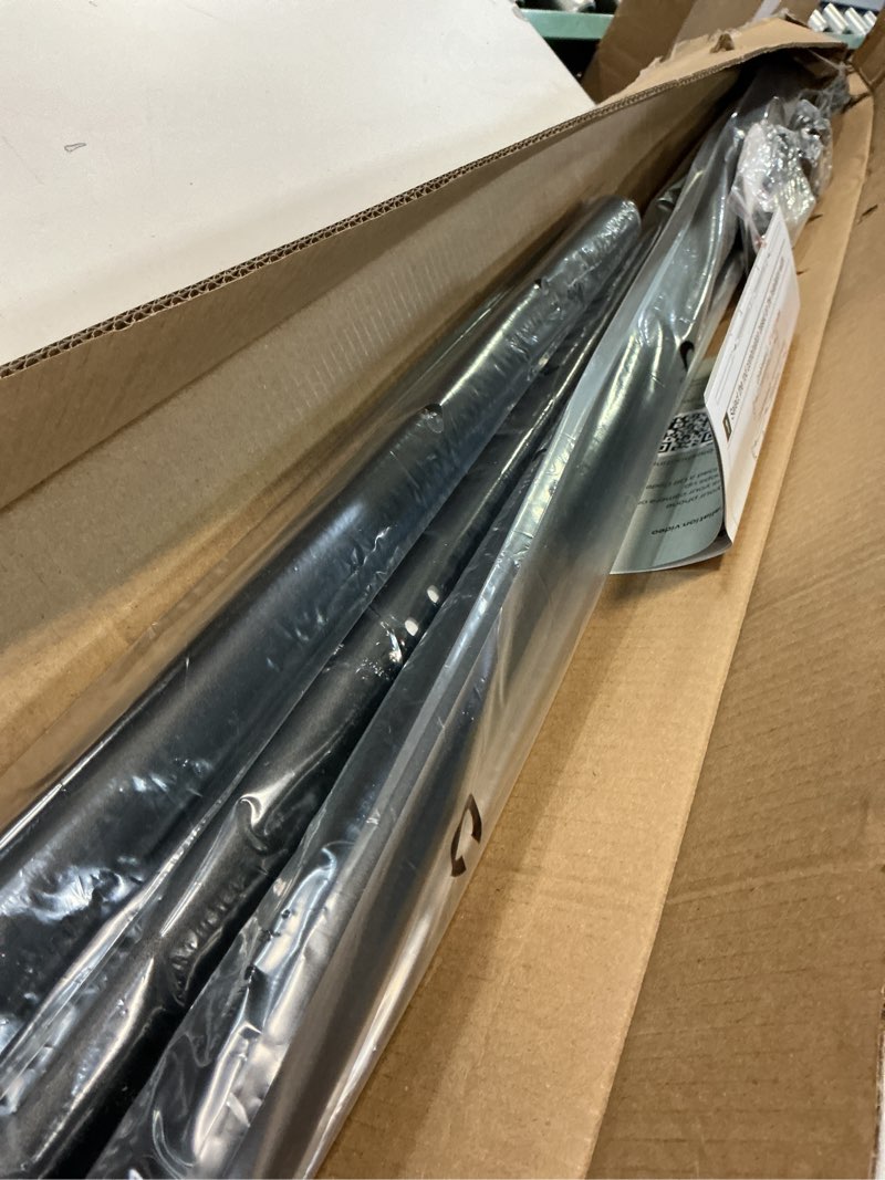 Condition photo showing New/Like New for Tension Curtain Rod By EZFurni,123-160 Inches, Heavy Duty Tension Rod,Adjustable Curtain Rods No Drilling & Easy Assemble Extra Long Tension Rod, Black Black 123-160 inch 1Set