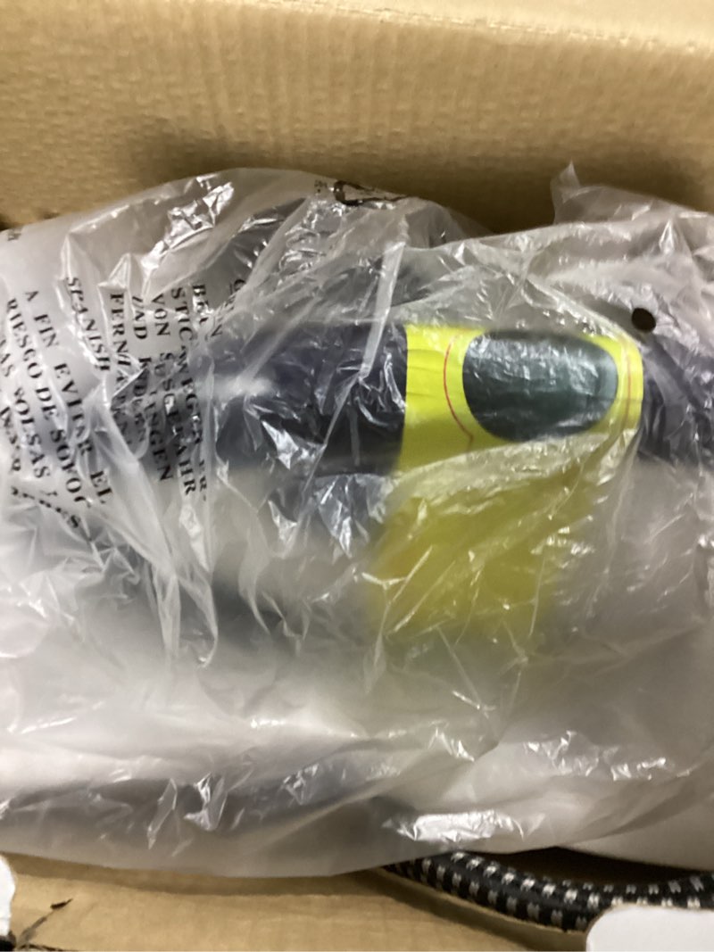 Condition photo showing New/Like New for Steam Iron for Clothes,1500W Professional Steam Station,67.62oz Water Tank,Auto Shutoff,Self-Clean,ECO Mode, Iron Steamer with Ceramic Soleplate for Various Fabrics, Lock For Easy Carry Purple