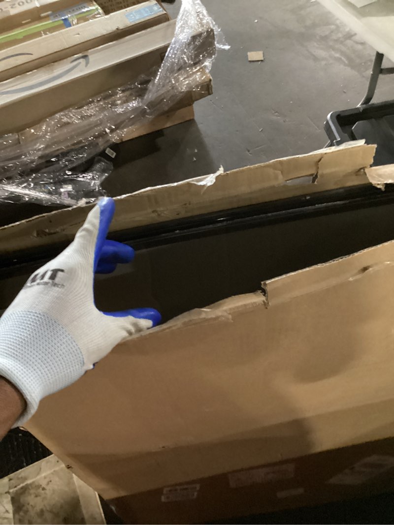 Condition photo showing Good Condition for upsimples 27x40 in poster frame black 3 pack, scratch-proof picture frames 27 x 40 for photo gallery - slide-in strips, horizontal or vertical wall mounting black 27x40