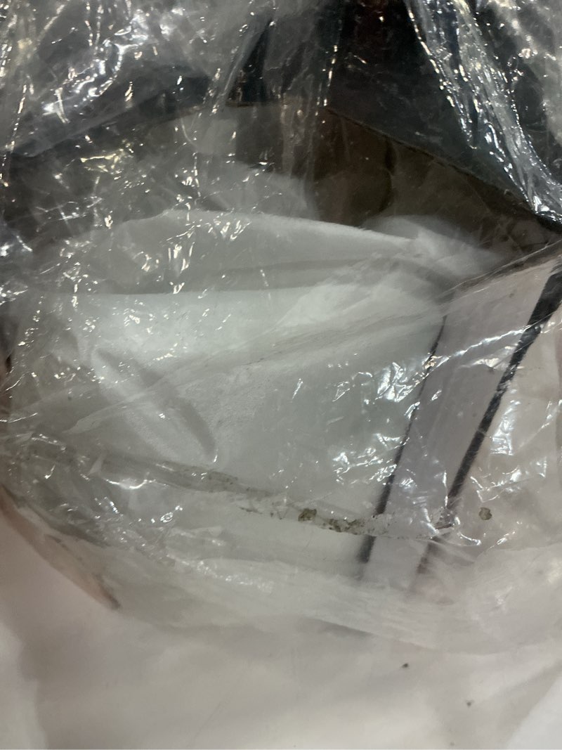 Condition photo showing As Is for 12FT Giant Halloween Inflatables Ghost with 3-Colored Flame Rotation LED Lights, Huge Spooky Halloween Decoration Outdoor Large Halloween Blow Up Yard Decorations Tall Blow-ups for Lawn Party (1PCS) 12FT Halloween Inflatables Ghost