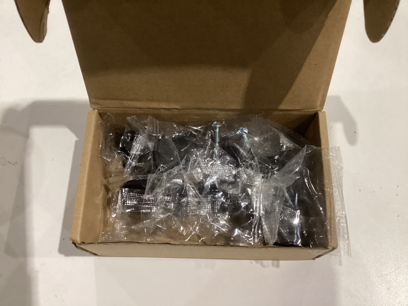 Condition photo showing New/Like New for Ravinte 10 Pack Cabinet Knobs Black Kitchen Cabinet Knobs Round Dresser Drawer Pulls Closet Door Pulls 1-1/5 Inch 10 Black