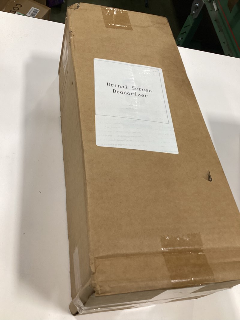 Condition photo showing New/Like New for Urinal Screen Deodorizer,24 Packs Urinal Cakes Bulk Scented Anti-Splash Urinal Mats Deodorizer Fresh Pads for Toilet, Bathroom, Offices, Schools, Restaurants, Hotels(Lemon/Mango/Cherry)