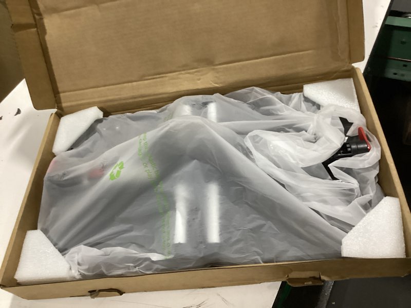 Condition photo showing As Is for laptop desk table, saiji adjustable laptop stand, portable lap desks with foldable legs, notebook standing breakfast tray reading desk for sofa couch bed floor (black,medium size) black 20.5*11.8 inches