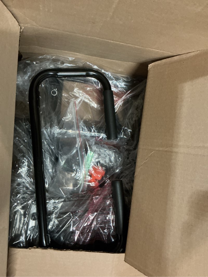 Condition photo showing As Is for Stair Stepper for Home Gym, 350lbs Vertical Climber Machine with LCD Display, Non-Slip Pedals & 350lb Capacity Compact Folding Cardio Exercise Climber Black