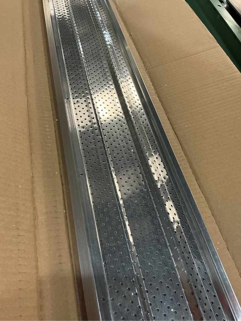 Condition photo showing New/Like New for e-z gutter guard smooth flow gutter guards 200' carton (mill finish)