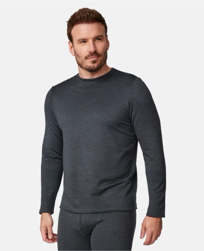 men's force grid fleece base layer top size m (1 piece )