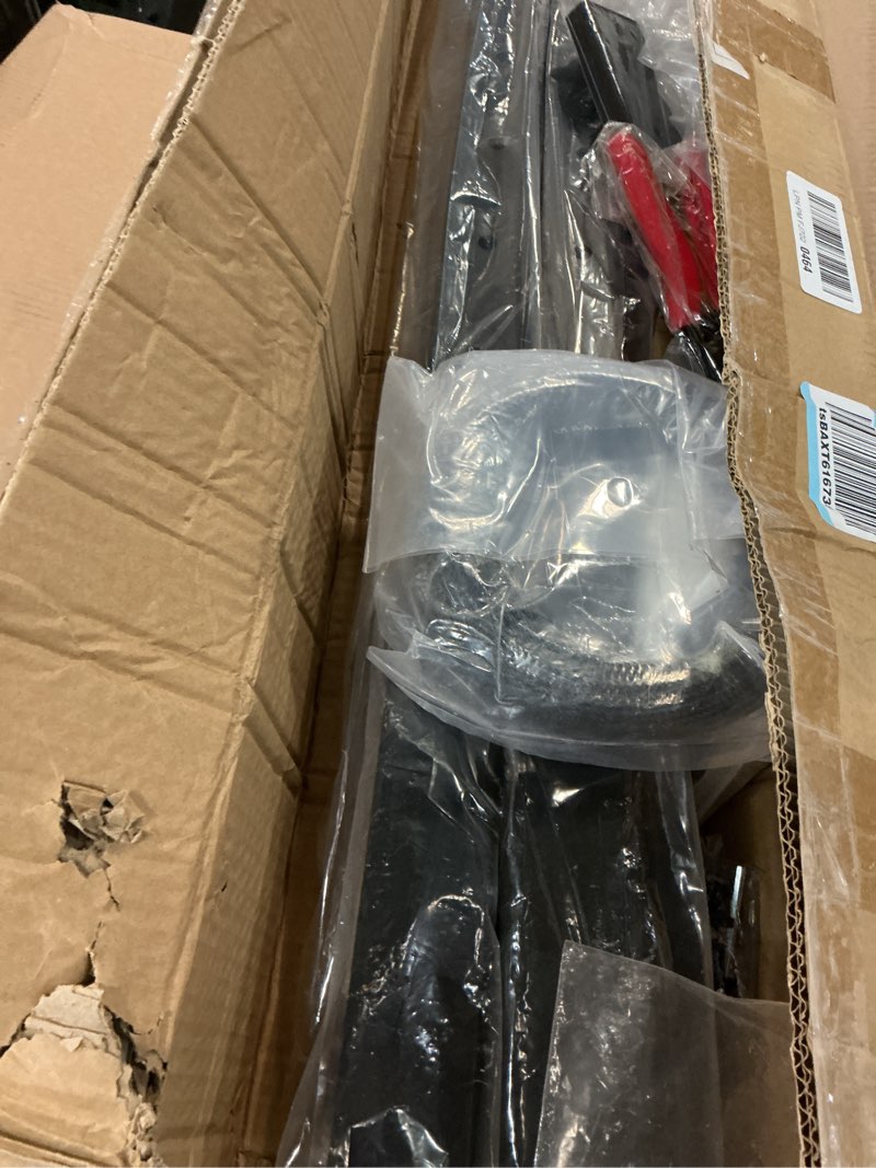 Condition photo showing Good Condition for muzata 5-10ft modular black side mount cable railing kit 42 inch 2 level post kit complete set cable railing system for decks length adjustable with paper user guide (no handrail) rwf2 bh4l 5-10ft level post kit 42"