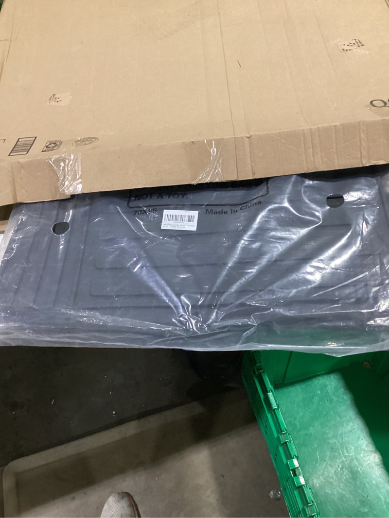 Condition photo showing Good Condition for powoq 7 seats cargo mat compatible with 2024-2026 lexus tx350 tx500h tx550h+ cargo liner trunk mat tpe backrest trunk liner replacement for 2024 2025 2026 lexus tx accessories