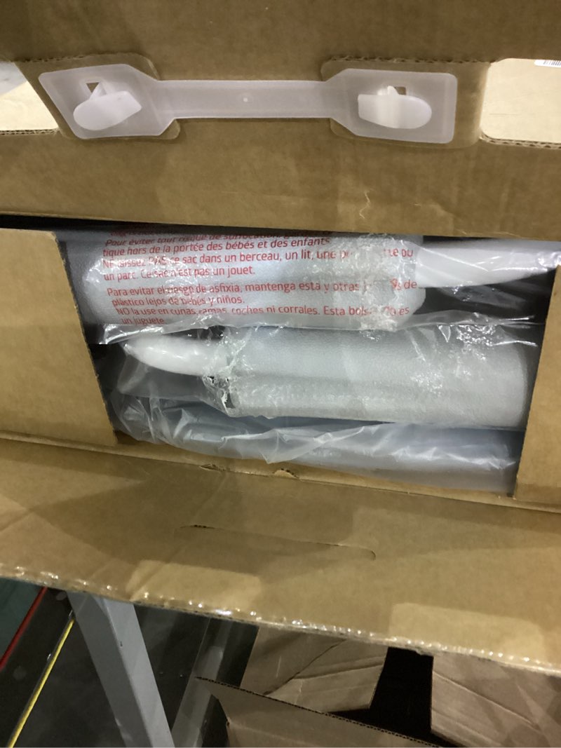 Folding steel commode