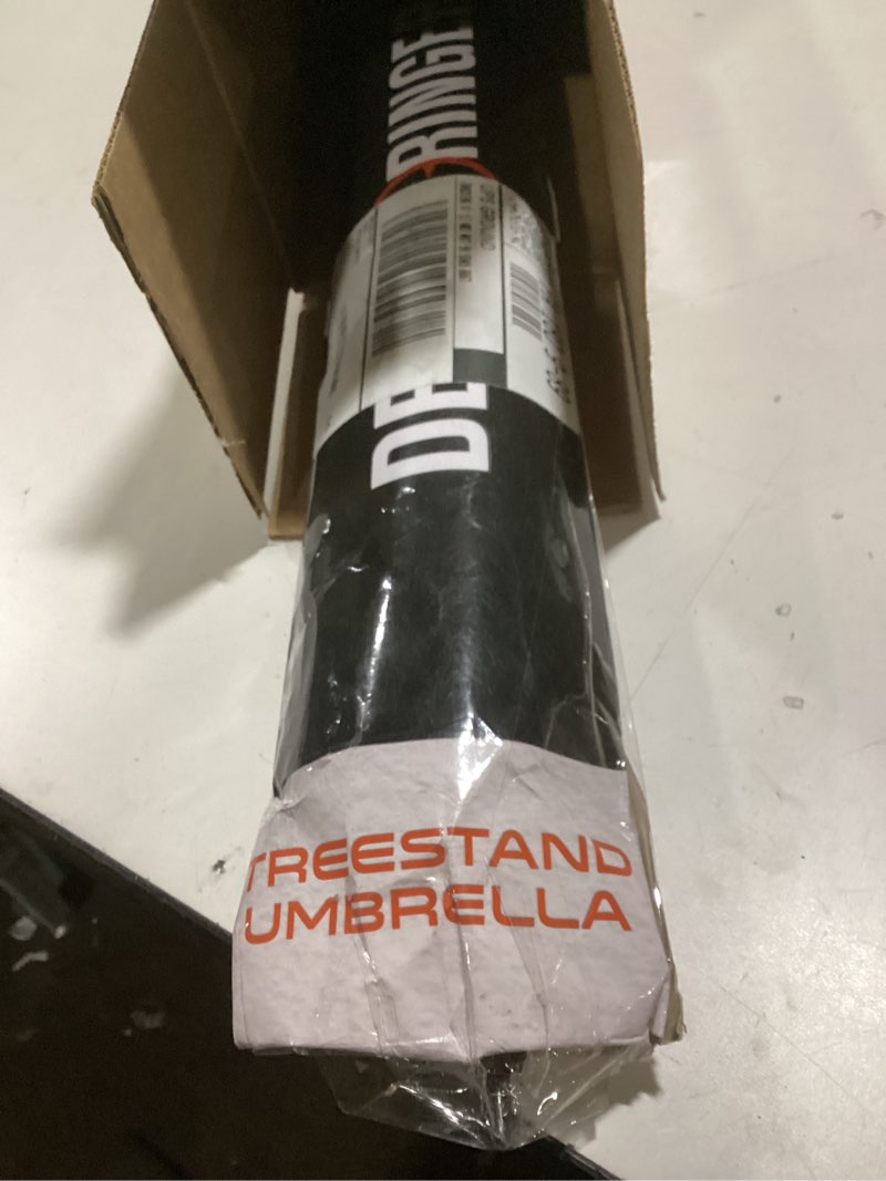 Condition photo showing As Is for Dead Ringer Tree Stand Umbrella, Camo