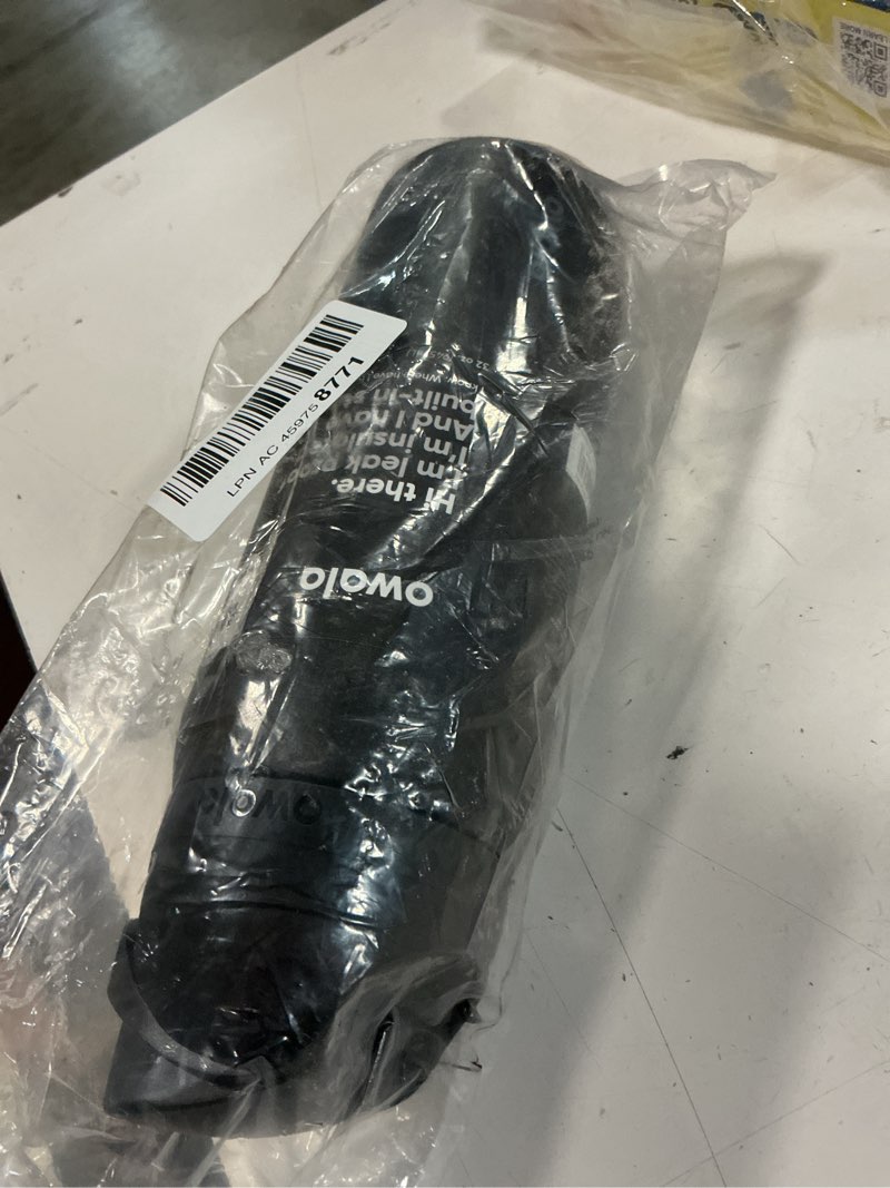 Condition photo showing Good Condition for Owala FreeSip Insulated Stainless Steel Water Bottle with Straw, BPA-Free Sports Water Bottle, Great for Travel, 32 Oz, Very, Very Dark Very, Very Dark 32 Ounces