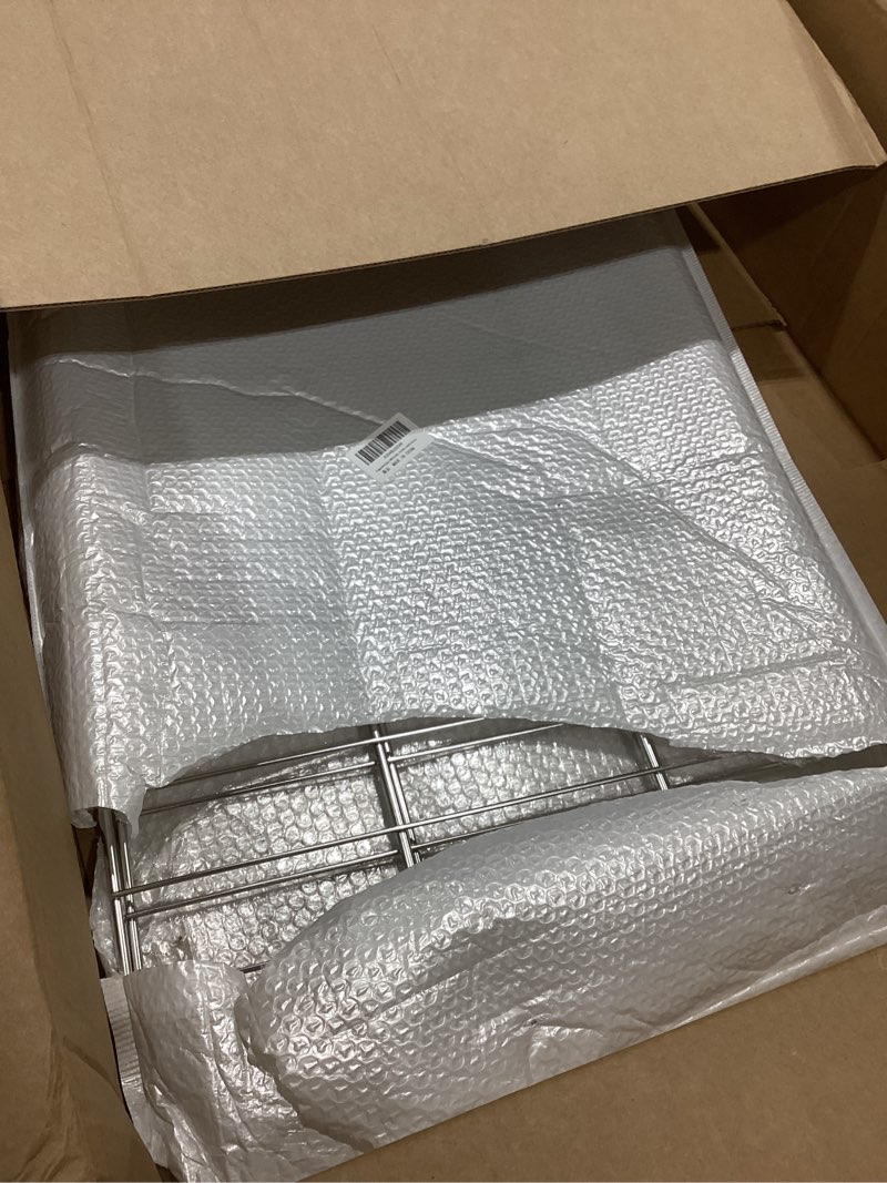 Condition photo showing As Is for Upgraded 2Pcs 304 Stainless Steels MHL63411403 Oven Rack Compatible with LG Range/Stove LDG4313ST LREL6323S, Replace MHL63531403 MHL63411401 MHL63411402 MHL62112101, 24.8 X 16.2 in MHL63411403-2Pcs