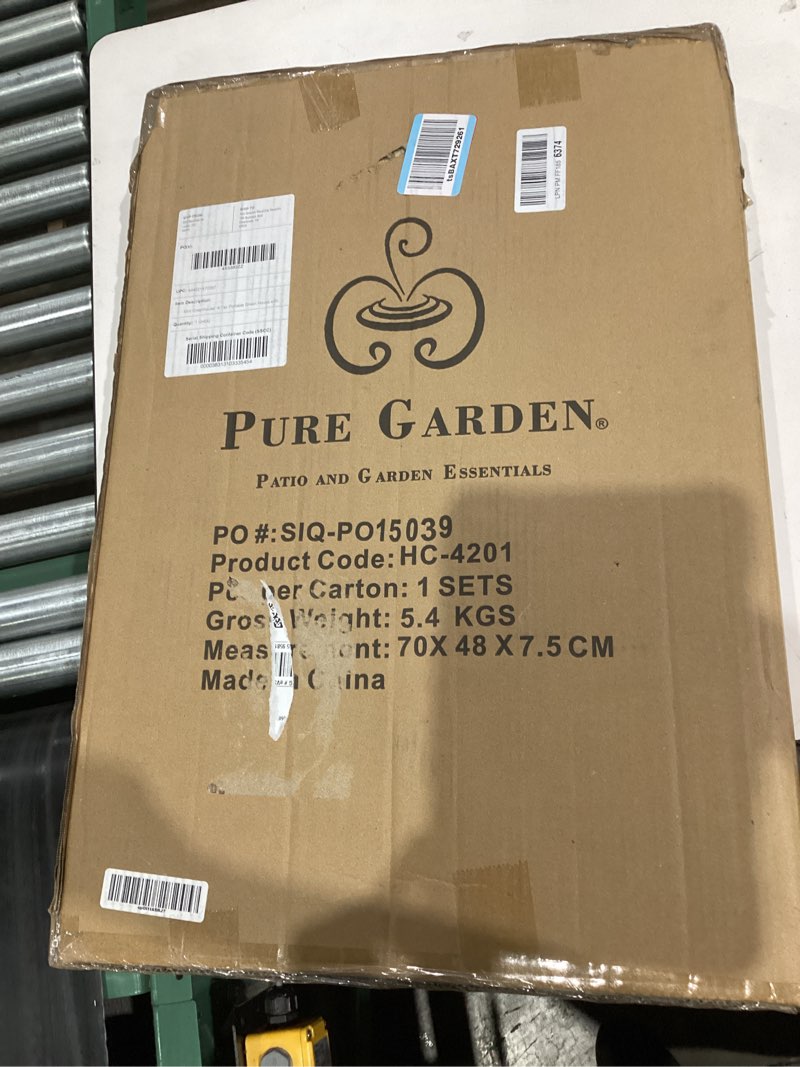 Condition photo showing New/Like New for 4 Tier Mini Greenhouse - Portable Greenhouse with Locking Wheels and PVC Cover for Indoor or Outdoor - 27 x 19 x 63-Inch Green House by Home-Complete