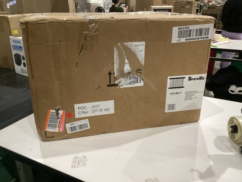 Condition photo showing Good Condition for Breville BMO850BSS Smooth Wave Countertop Microwave Oven, Brushed Stainless Steel