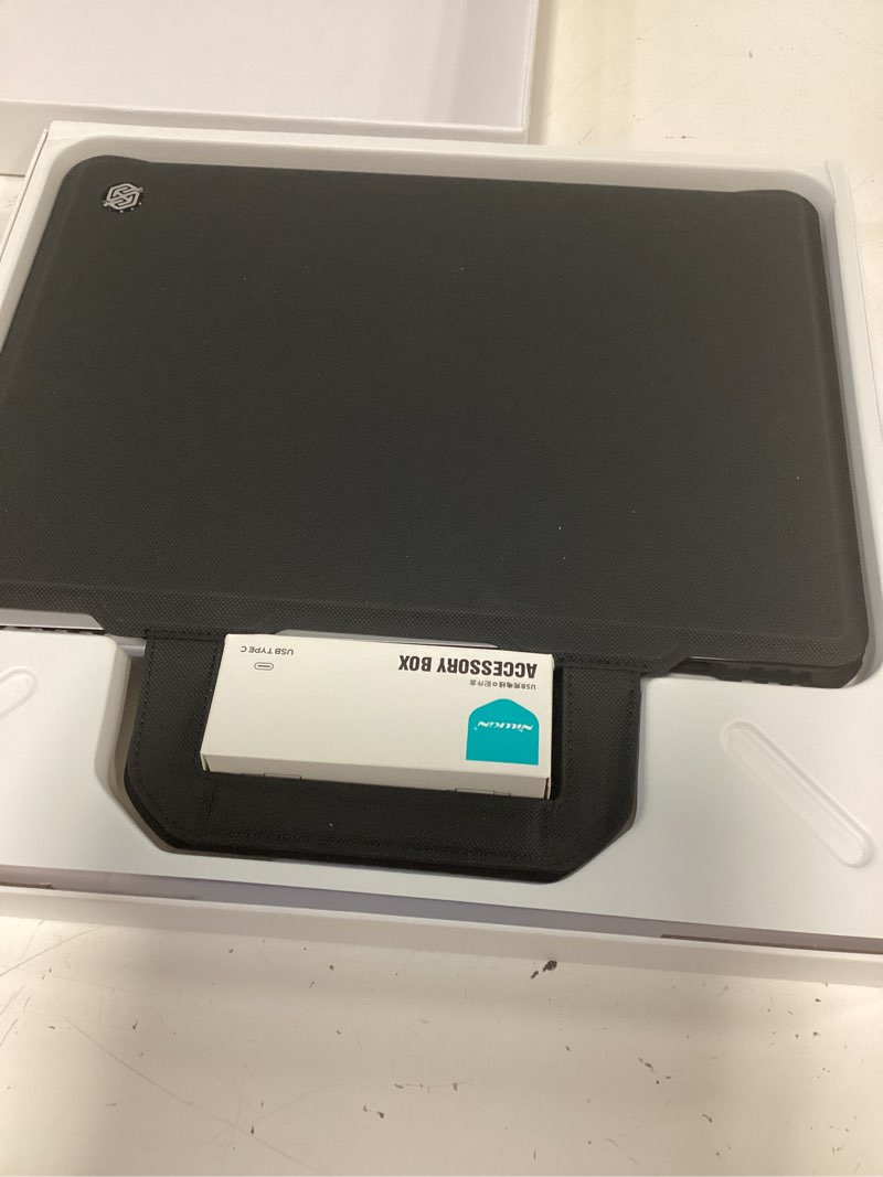 Condition photo showing Good Condition for nillkin carry go keyboard case for samsung galaxy tab s10 plus/s9 plus 12.4" tablet with handle, rugged case with detachable backlit keyboard for tab s10+/s9+ 5g, trackpad, portrait/landscape mode 12.4" for samsung galaxy tab s10/s9 plus