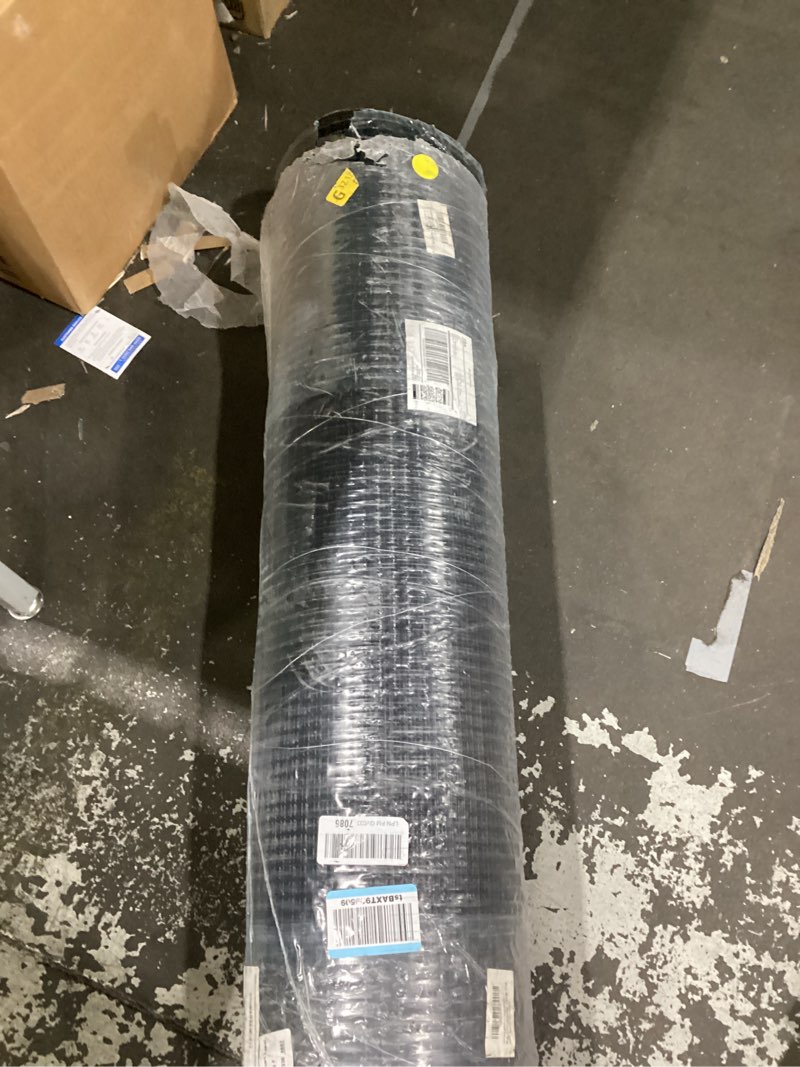Condition photo showing Good Condition for land guard 48 inch×100 ft black vinyl coated hardware cloth, 19 gauge 1/2 inch black pvc hardware cloth, black welded wire fence supports poultry netting cage fence…………