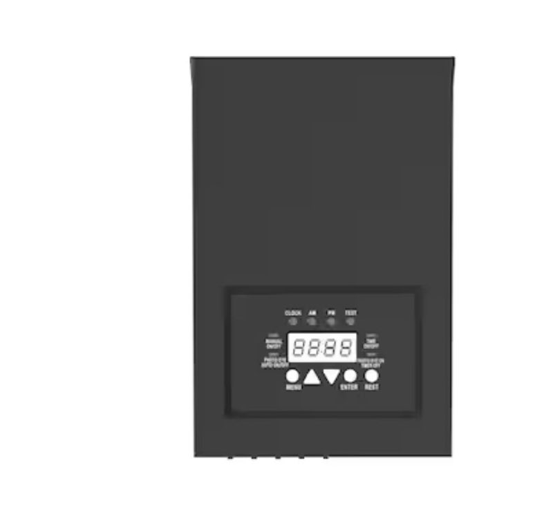 harbor breeze 300 -watt multi-tap transformer landscape lighting transformer with digital timer