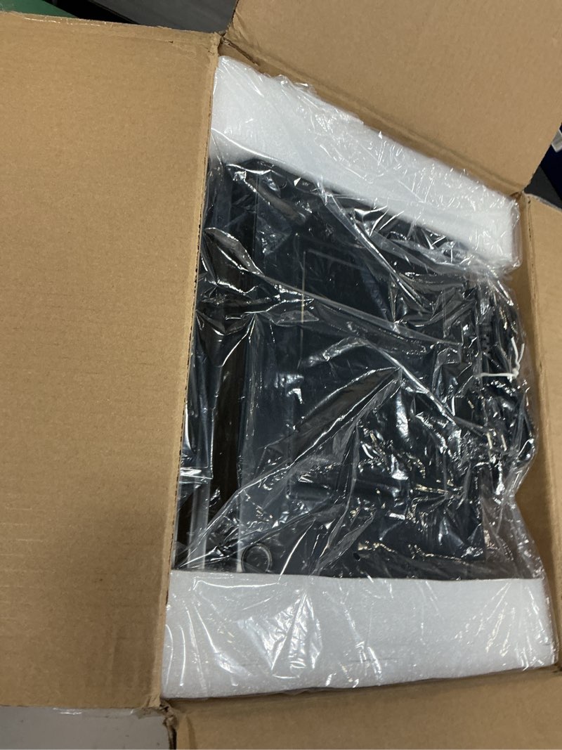 Condition photo showing New/Like New for Food Warmers for Parties Buffet, 47"x12" Assemblable Electric Warming Tray with 8 Level Temperature Adjustment and 8 Hour Timer, Upgraded Desktop-Protecting Food Warming Mat Tri-Plate:47"x12" Black&gold