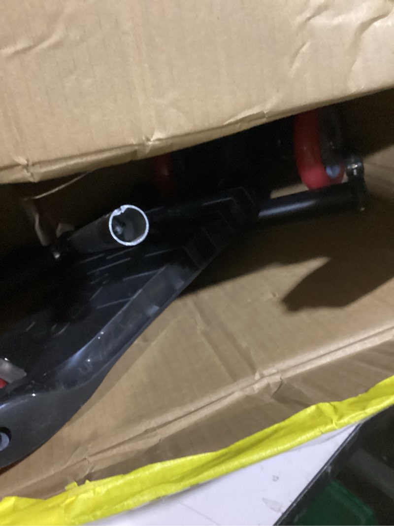 Lifemaster Kids Scooter – Children and Toddler 3 Wheel Kick Scooter – LED Wheel Lights Illuminate Wh