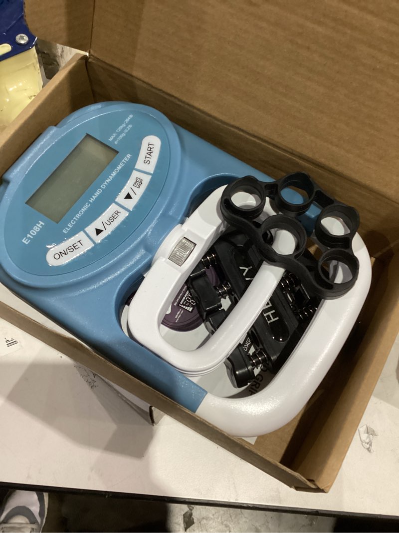 Grip Strength Tester Hand Dynamometer - Hand Gripper Strengthener Electronic Meter Digital Agarre Tr