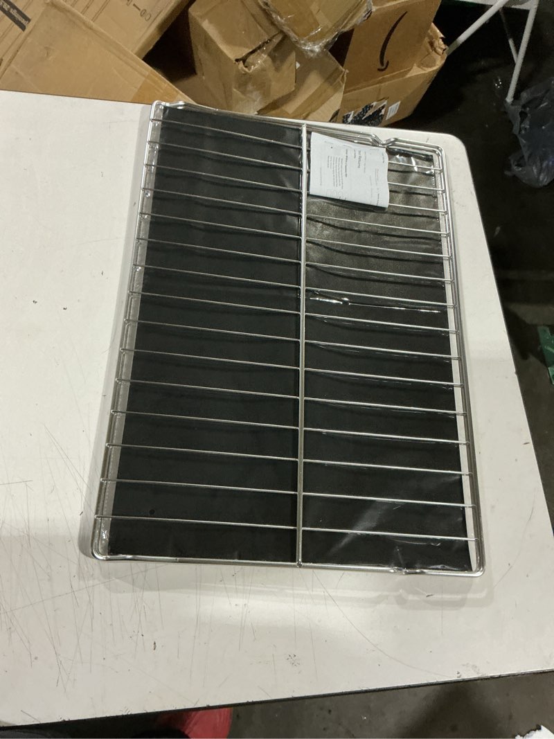 Condition photo showing Good Condition for upgrade wb48t10063 stove oven rack for ge oven rack replacement 24 x 17 in | 304 stainless steel ge oven rack,wb48t10063 general electric gas/electric range rack convection oven baking wire rack shelves