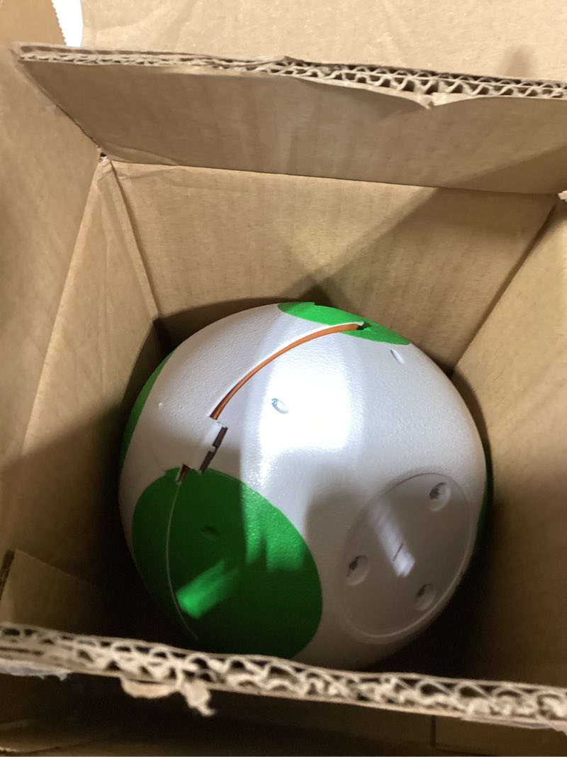 Condition photo showing Good Condition for the super mario galaxy movie – 9-inch yoshi egg playset with 1.5” yoshi and exclusive fire mario action figures, opens to reveal double-sided playset!