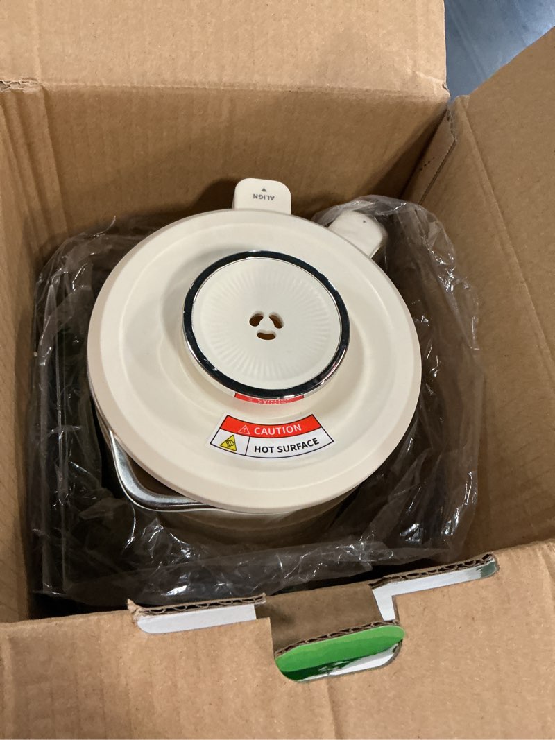 Condition photo showing New/Like New for 8 in 1 Nut Milk Maker Blender, 32oz Homemade Soy, Almond, Oat, Coconut, Plant Based and Non Dairy Beverages, Automatic Soybean Machine With Delay Start/Keep Warm/Boil Water, Cream