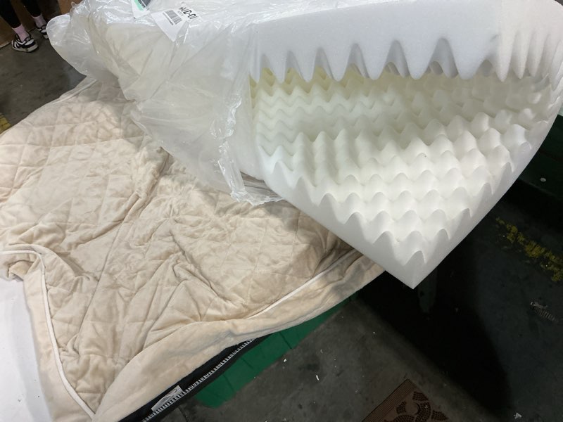 Condition photo showing Good Condition for wnpethome orthopedic xl dog beds large sized dog, waterproof extra large dogs bed with removable washable cover, multi-needle quilting dogs crate bed